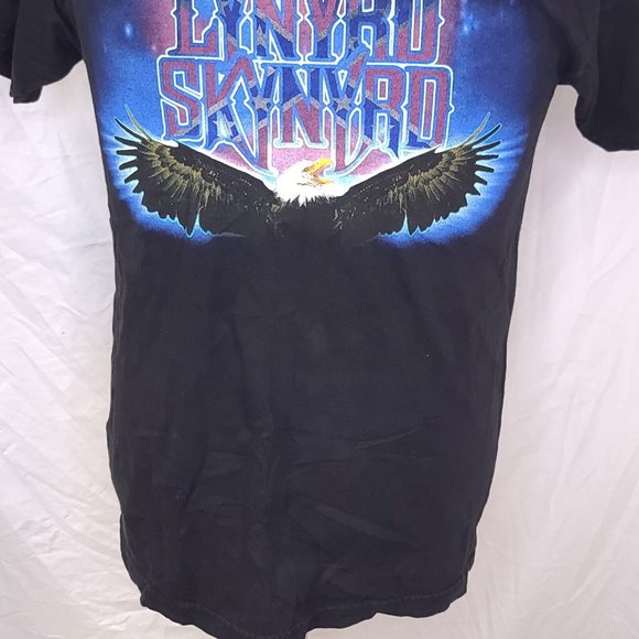 Vtg Lynyrd Skynyrd Medium 2001 Back To The Swamp Tour Concert Rock Eagle T-Shirt - Picture 4 of 13